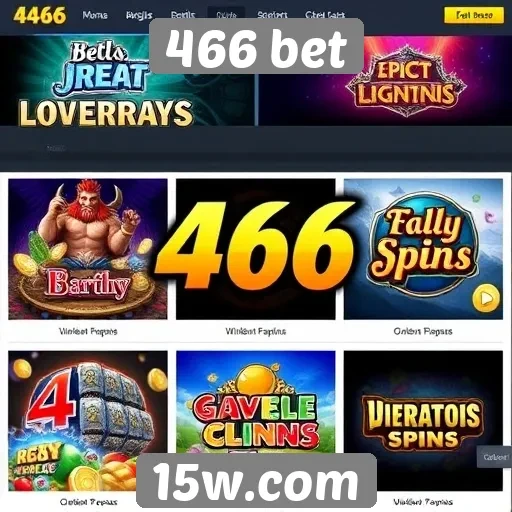 Jogos populares disponíveis no site 466 bet